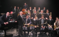 with the St Petersburg Philharmonic Jazz Orchestra